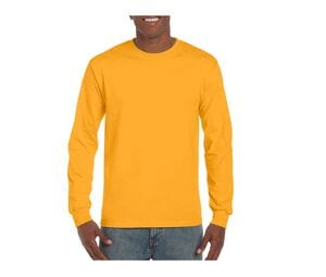 Gildan GI2400 - T-Shirt Homme Manches Longues 100% Coton Or