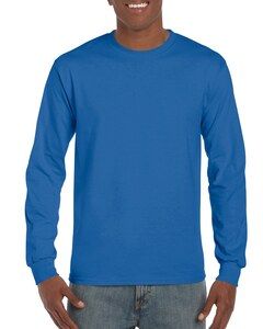 Gildan GI2400 - T-Shirt Homme Manches Longues 100% Coton Royal Blue