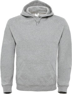 B&C CGWUI21 - SWEAT-SHIRT À CAPUCHE Heather Grey