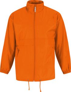 B&C CGSIR - Veste Coupe Vent Homme Orange