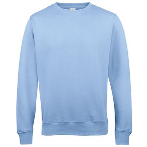 AWDIS JUST HOODS JH030 - Sweat-shirt à étiquette détachable Bleu Ciel