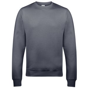 AWDIS JUST HOODS JH030 - Sweat-shirt à étiquette détachable Steel Grey