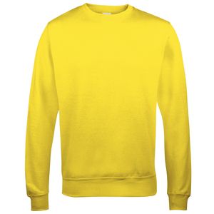 AWDIS JUST HOODS JH030 - Sweat-shirt à étiquette détachable Sun Yellow