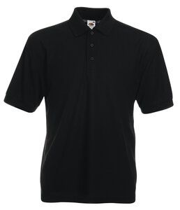 Fruit of the Loom SS402 - Polo 65/35 Noir