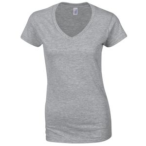 Gildan GD078 - T-shirt Femme Col V