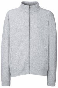 Fruit of the Loom 62-230-0 - Sweat Jacket Heather Grey