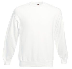 Fruit of the Loom 62-202-0 - Sweat-Shirt Homme Blanc