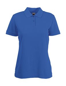 Fruit of the Loom 63-212-0 - Ladies Polo Blended Fabric