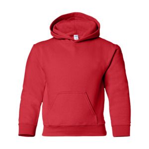 Gildan 18500B - Sweat-Shirt Capuche Enfant Rouge