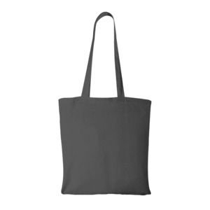 Westford mill WM101 - Tote Bag en coton Graphite Grey