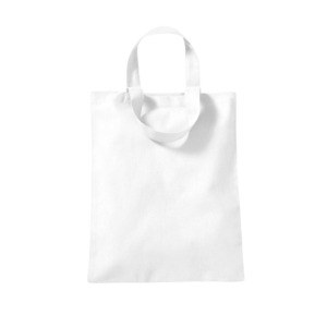 Westford mill WM104 - Tote Bag Anses courtes Blanc