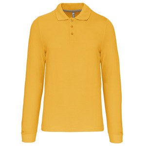 Kariban K243 - POLO MANCHES LONGUES Jaune