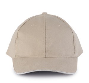 K-up KP011 - ORLANDO - CASQUETTE HOMME 6 PANNEAUX