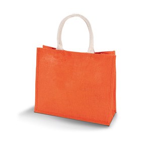 Kimood KI0219 - SAC DE PLAGE EN JUTE Saffron