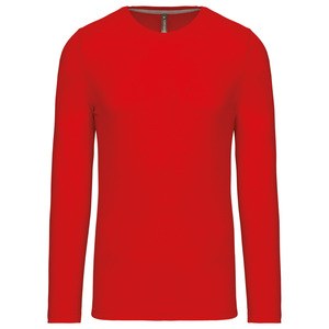 Kariban K359 - T-SHIRT COL ROND MANCHES LONGUES Rouge