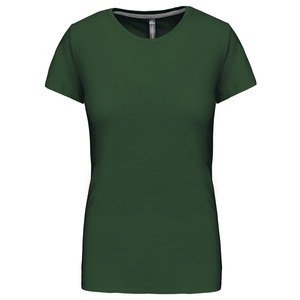 Kariban K380 - T-SHIRT COL ROND MANCHES COURTES FEMME Forest Green