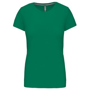 Kariban K380 - T-SHIRT COL ROND MANCHES COURTES FEMME Kelly Green