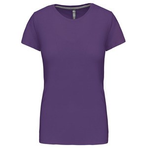 Kariban K380 - T-SHIRT COL ROND MANCHES COURTES FEMME Purple