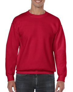 Gildan GI18000 - Sweat-Shirt Homme Manches Droites Cherry Red