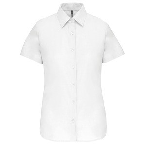 Kariban K536 - CHEMISE OXFORD MANCHES COURTES FEMME Blanc