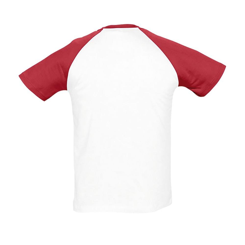 SOL'S 11190 - Funky Tee Shirt Homme Bicolore Manches Raglan