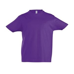 SOL'S 11770 - Imperial KIDS Tee Shirt Enfant Col Rond Violet foncé