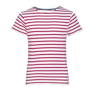 SOLS 01400 - MILES KIDS Tee Shirt Enfant Col Rond Rayé