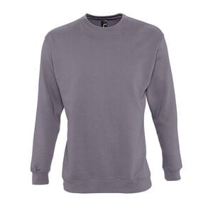 SOL'S 13250 - NEW SUPREME Sweat Shirt Unisexe Col Rond Gris flanelle