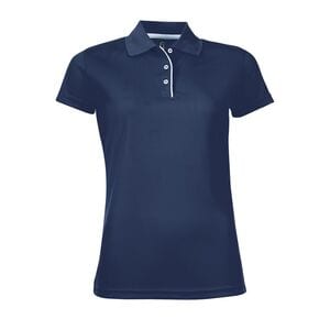 SOL'S 01179 - PERFORMER WOMEN Polo Sport Femme French marine