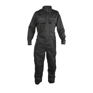 SOL'S 80902 - SOLSTICE PRO Combinaison Workwear Simple Zip Gris foncé