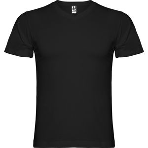 Roly CA6503 - SAMOYEDO T-shirt manches courtes tubulaire en col V double épaisseur