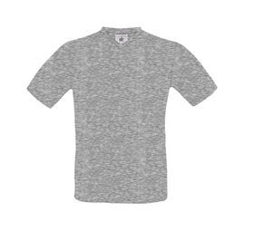 B&C BC163 - T Shirt Homme Col V 100% Coton