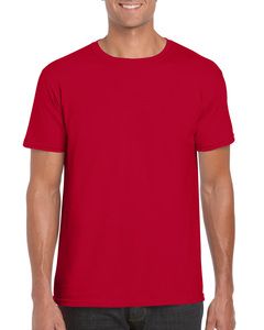 Gildan GN640 - T-Shirt Manches Courtes Homme Rouge Cerise