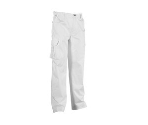 Herock HK001 - Pantalon de Travail Plusieurs Poches Blanc