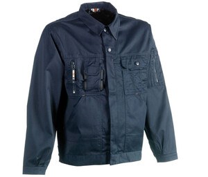 Herock HK100 - Veste Homme Aton Multi-Poches Fermeture Éclair Marine