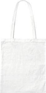 Label Serie LS42O - Sac Shopping en Coton Biologique Blanc