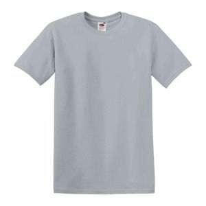 Fruit of the Loom SC220 - T-Shirt Col Rond Homme Heather Grey