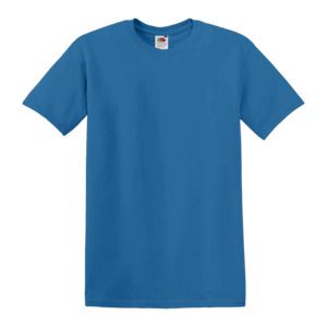 Fruit of the Loom SC220 - T-Shirt Col Rond Homme Azure Blue