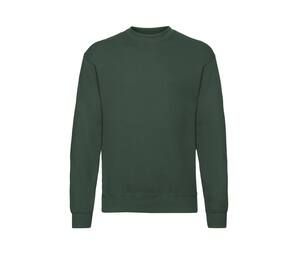 Fruit of the Loom SC250 - Sweatshirt Manches Droites Bottle Green