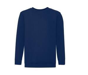 Fruit of the Loom SC351 - Sweat Enfant Col Rond Marine