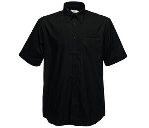 Fruit of the Loom SC405 - Chemise Homme Oxford Classique Noir