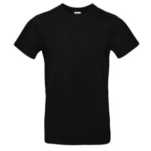 B&C BC03T - Tee-Shirt Homme 100% Coton Noir