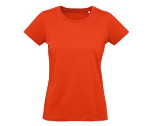 B&C BC049 - Tee-Shirt Femme 100% Coton Bio Fire Red