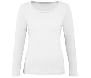 B&C BC071 - Tee-Shirt Manches Longues Femme 100% Coton Bio