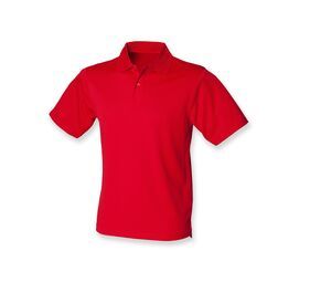 Henbury HY475 - Polo Shirt Homme Cool Plus Classic Red