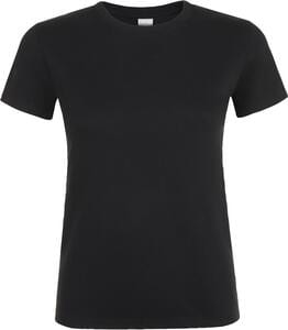 SOL'S 01825 - REGENT WOMEN Tee Shirt Femme Col Rond Noir profond