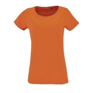 SOL'S 02077 - Milo Women Tee Shirt Femme Manches Courtes Orange