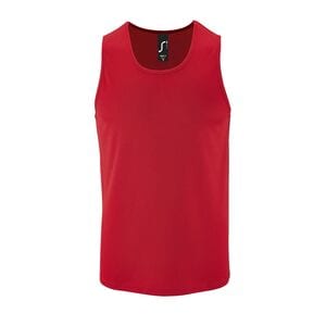 SOL'S 02073 - Sporty Tt Men Débardeur Sport Homme Rouge