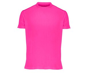 Sans Étiquette SE100 - Tee-Shirt de Sport Homme Fluorescent Pink