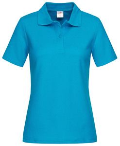 Stedman STE3100 - Polo manches courtes pour femmes Océan Blue